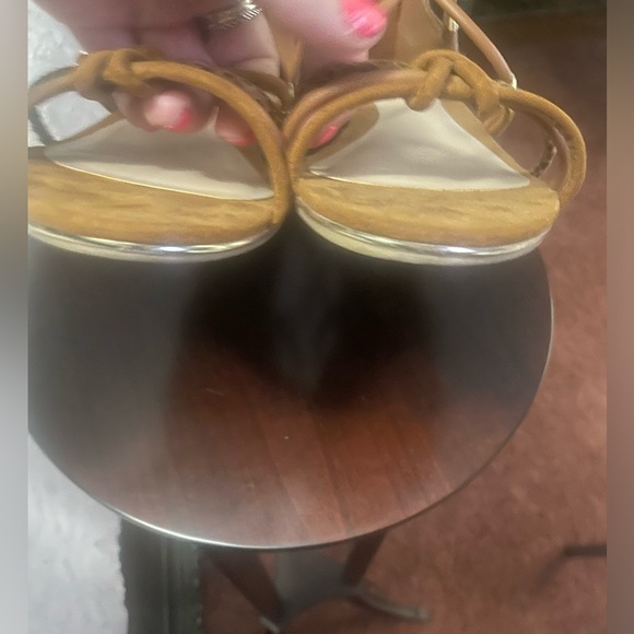 Aldo Brand Tan Gladiator Sandals w/ Gold Accents. Size 10. Brand New In Box! - Picture 12 of 13